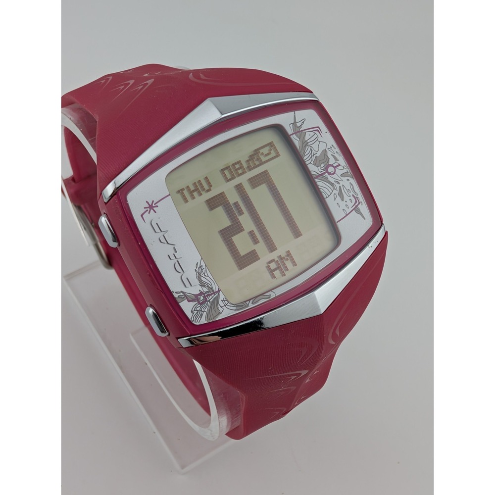Polar Flow FT60 Heart Rate Monitor Digital Watch Magenta- Watch Only New Battery